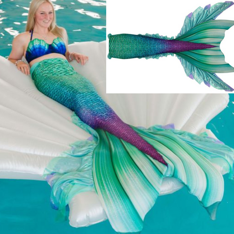 Finfun Aurelia Athena Elite Halle Bailey Little Mermaid Tail Costume