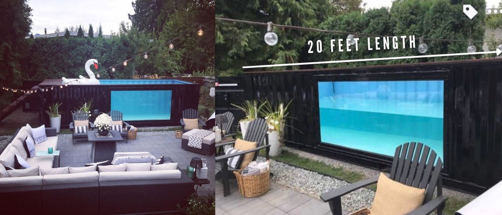 shipping container pool