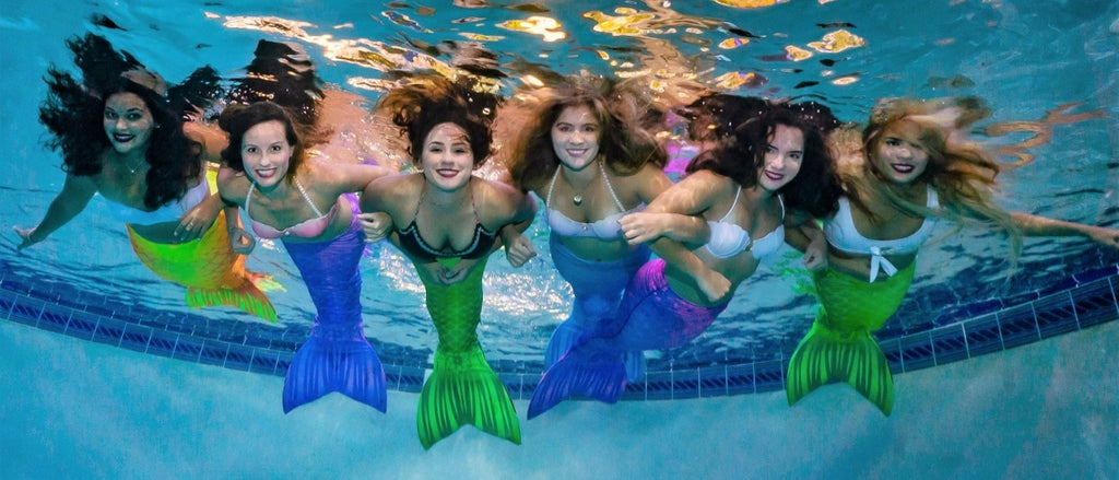 Séance photo de sirène à Miami sous l'eau