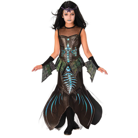 Girl's Zombie Mermaid Costume