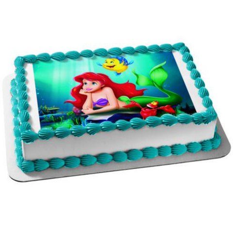 Little mermaid cake photos