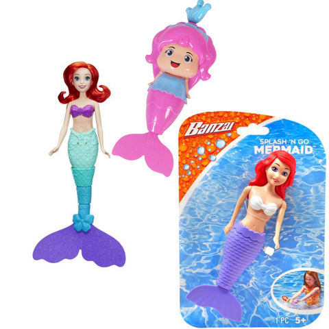 Swimming mermaid toys