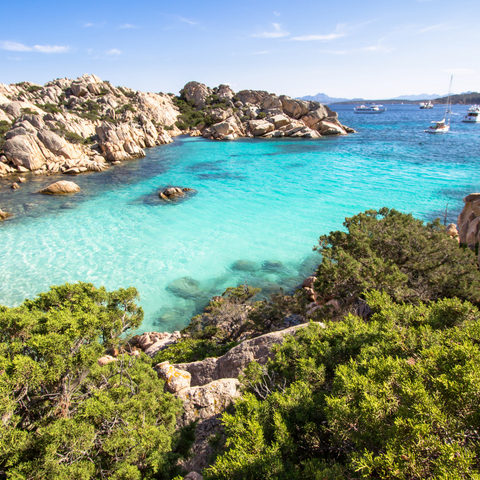 Coastline of Sardinia, Italy