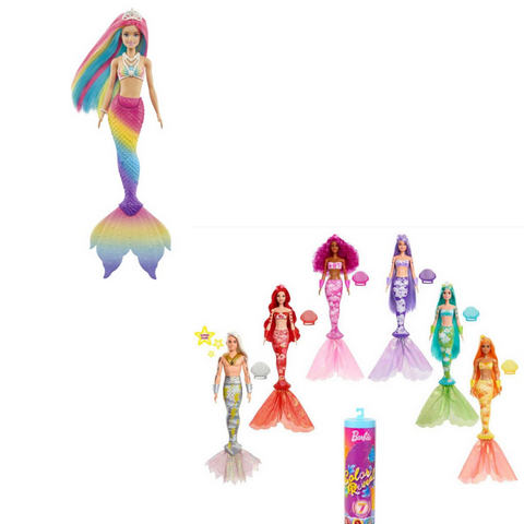 Barbie mermaid toys 