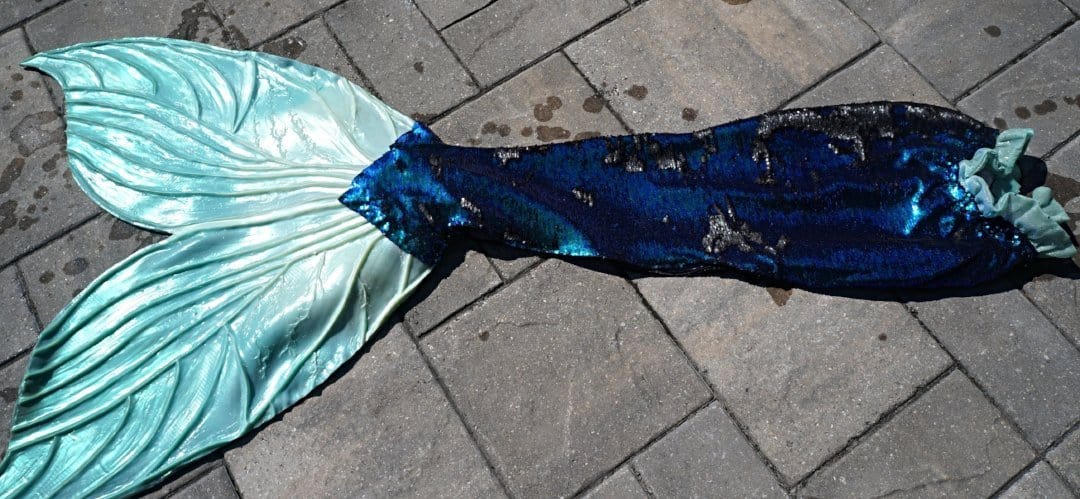 blue mermaid tails