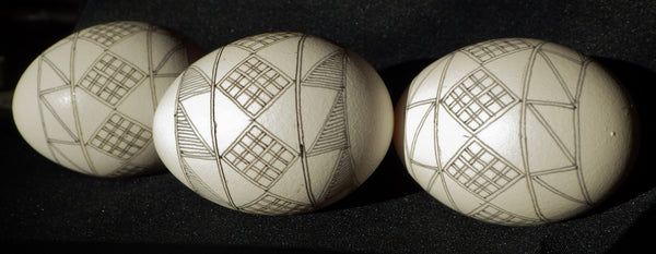 Waxed Pysanky