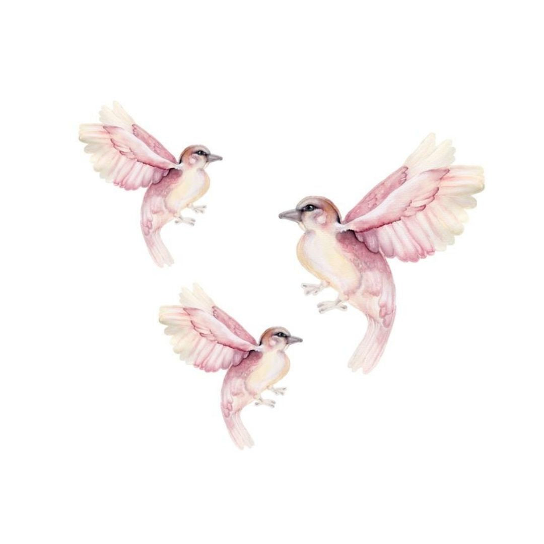 Image of Birdy Wall Decal Set