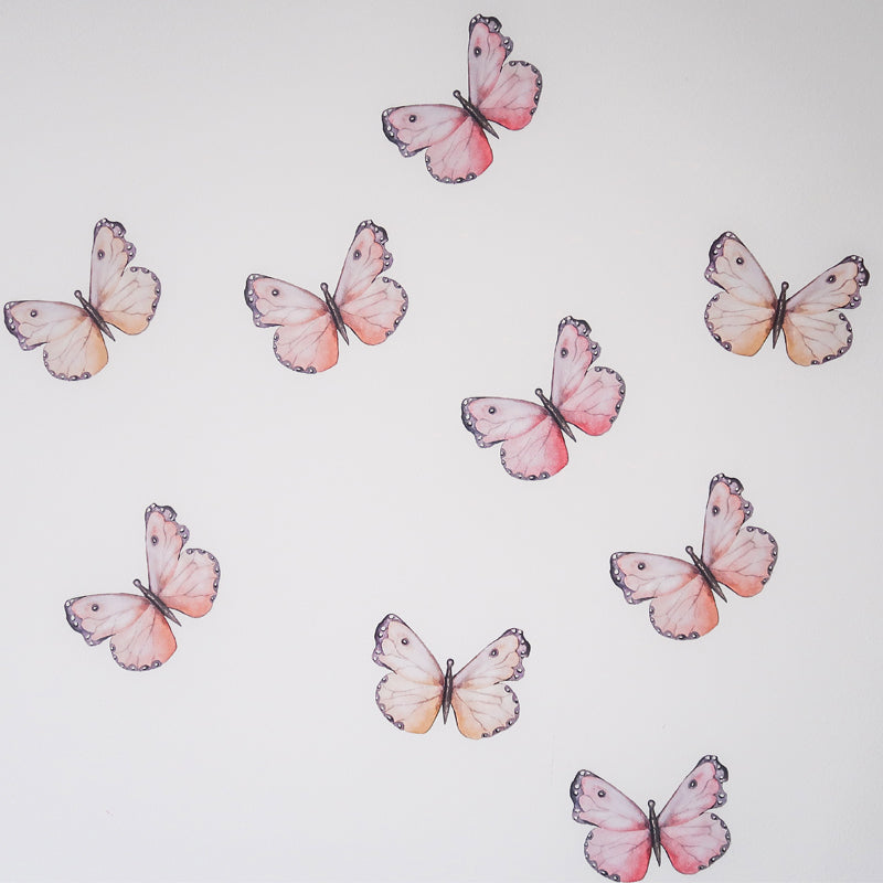 Image of Butterfly Wall Decal Set