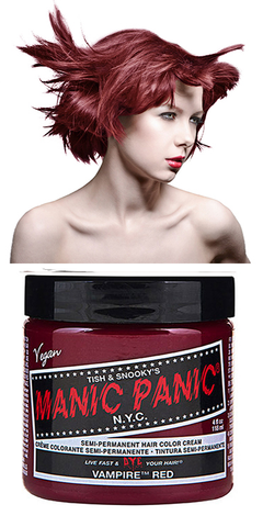 Manic Panic Semi Permanent Vegan Hair Dye Vampire Red