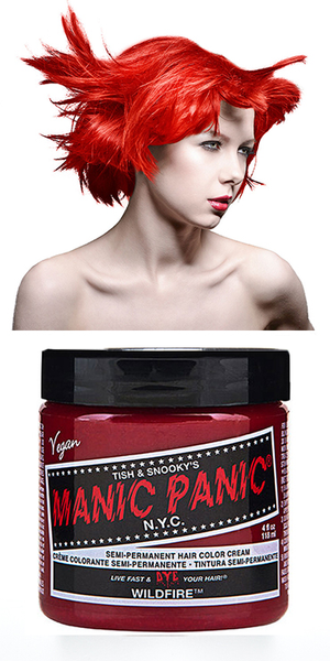 Manic Panic Semi Permanent Vegan Hair Dye Wildfire Applejack Edinburgh