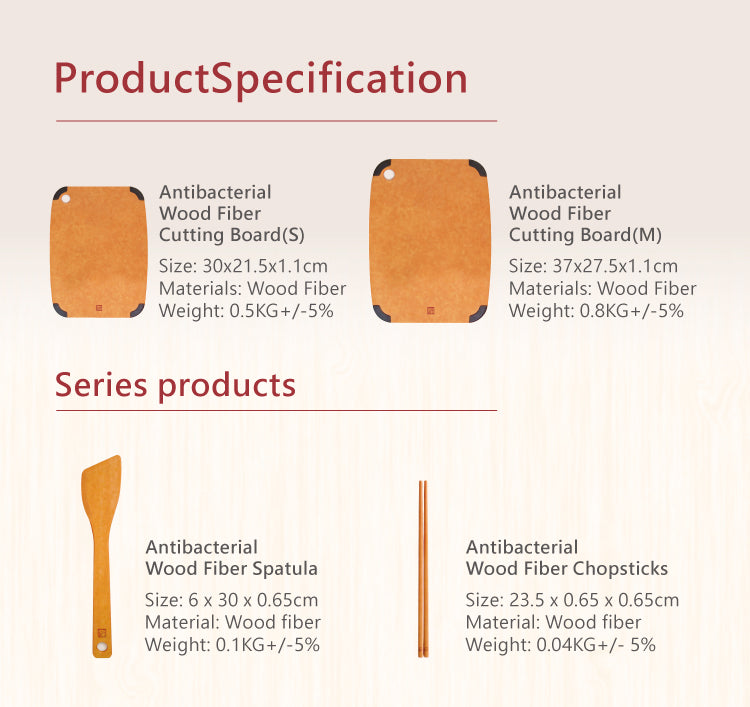 Antimicrobial + Antibacterial Cutting Boards