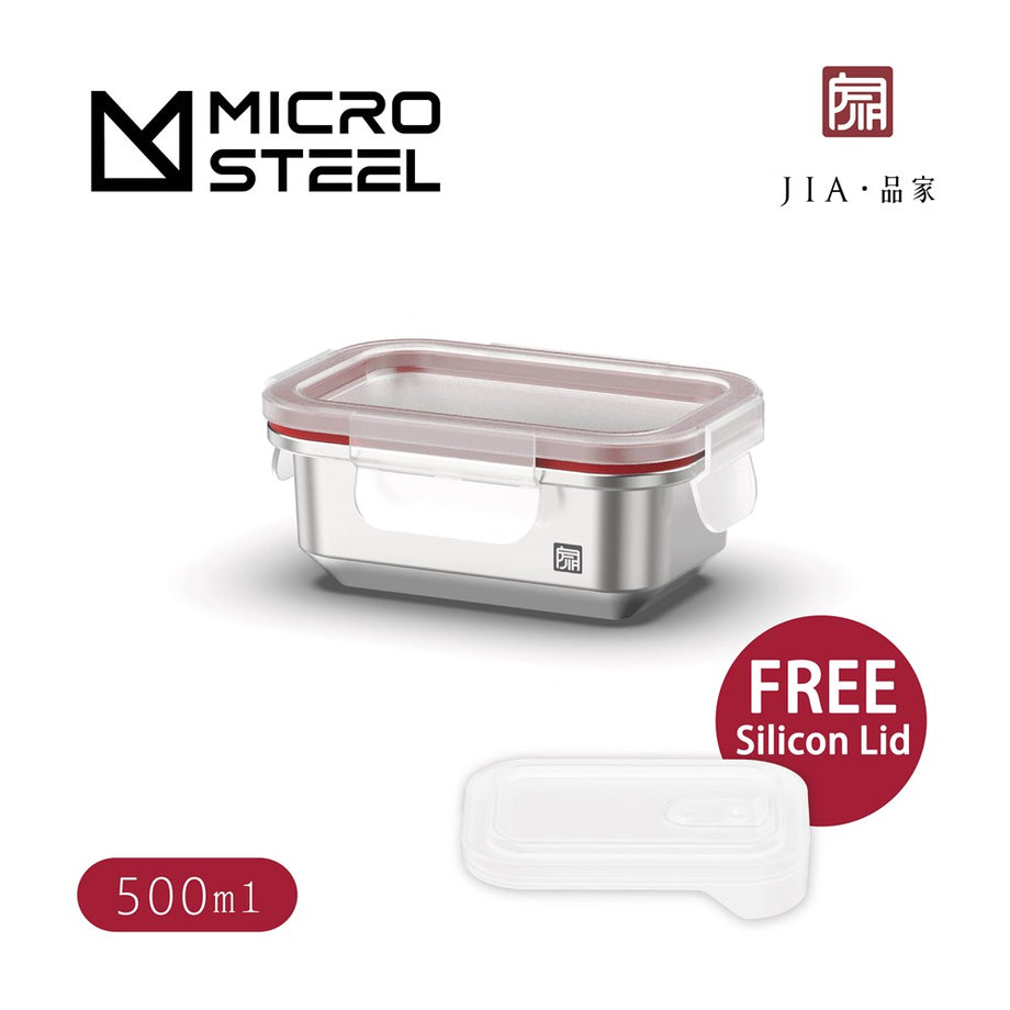 Enamel on Stainless Steel Microwave Safe Bento box — JIA 品家 (EN)