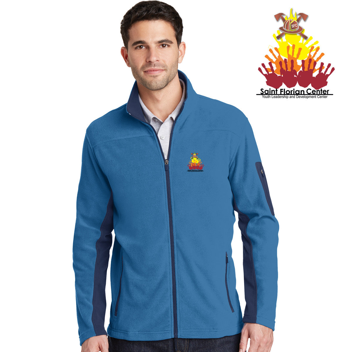 Saint Florian - F233 Port Authority® Summit Fleece Full-Zip Jacket