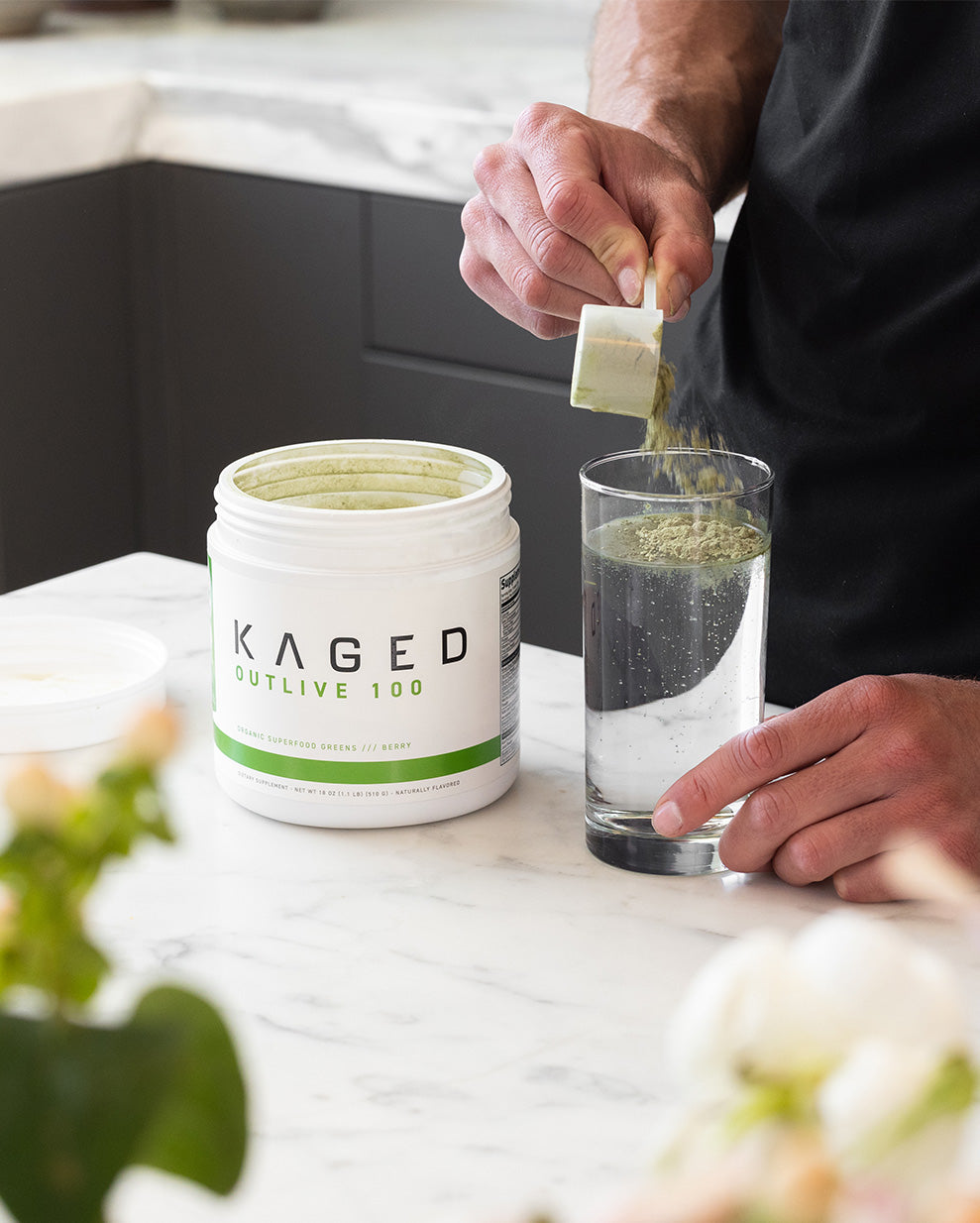 Outlive 100 - Organic Greens & Superfoods | Kaged