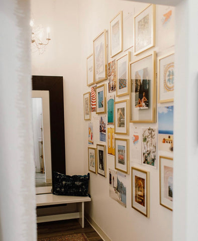 Amalfi Coast-Inspired Dressing Room