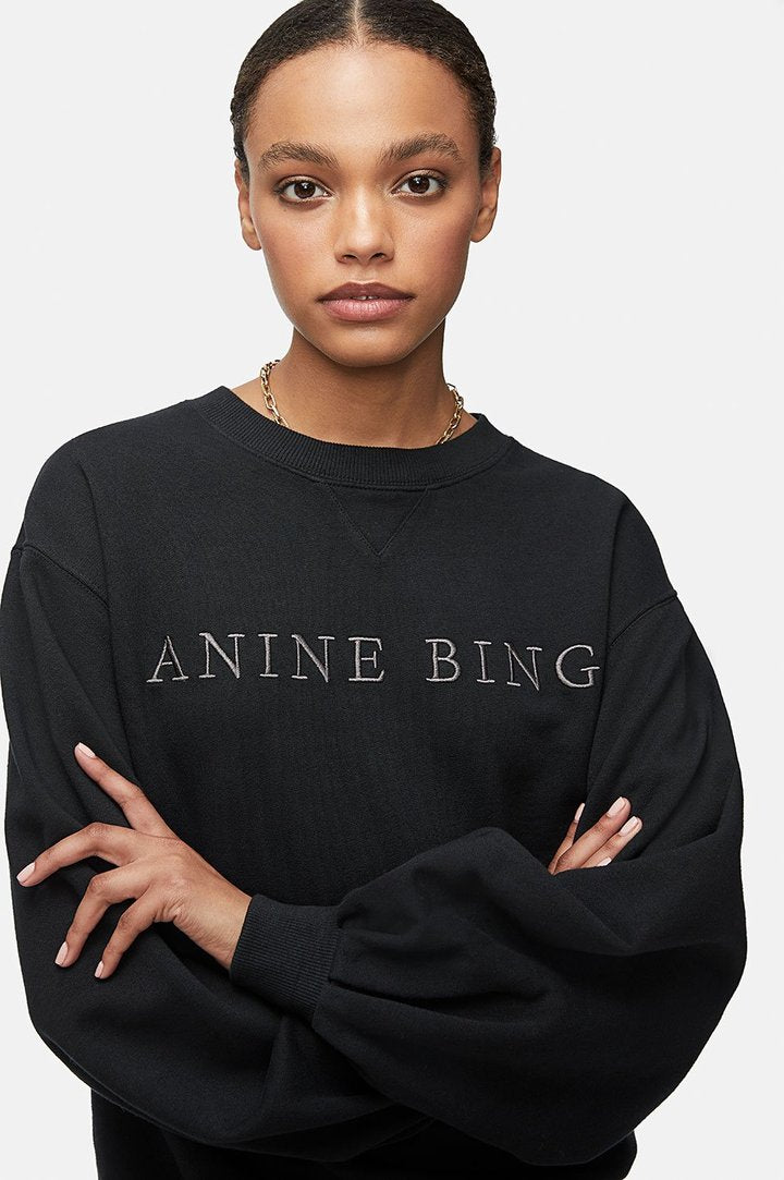 Anine Bing - Esme Washed Black | Blond Genius