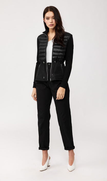 MACKAGE Joyce Hybrid Peplum Jacket