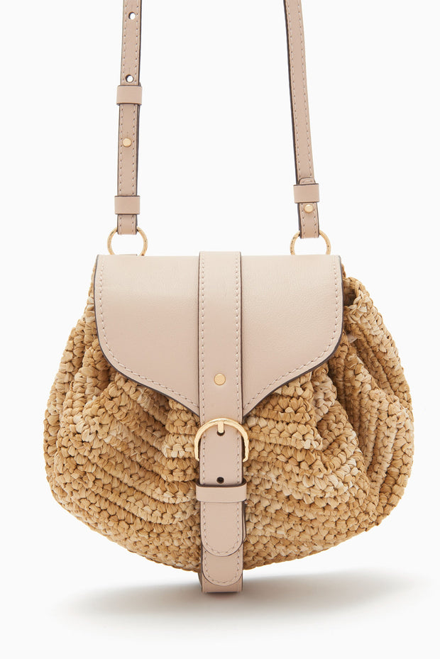 Ulla Johnson - Paloma Ruched Crossbody in Natural | Blond Genius