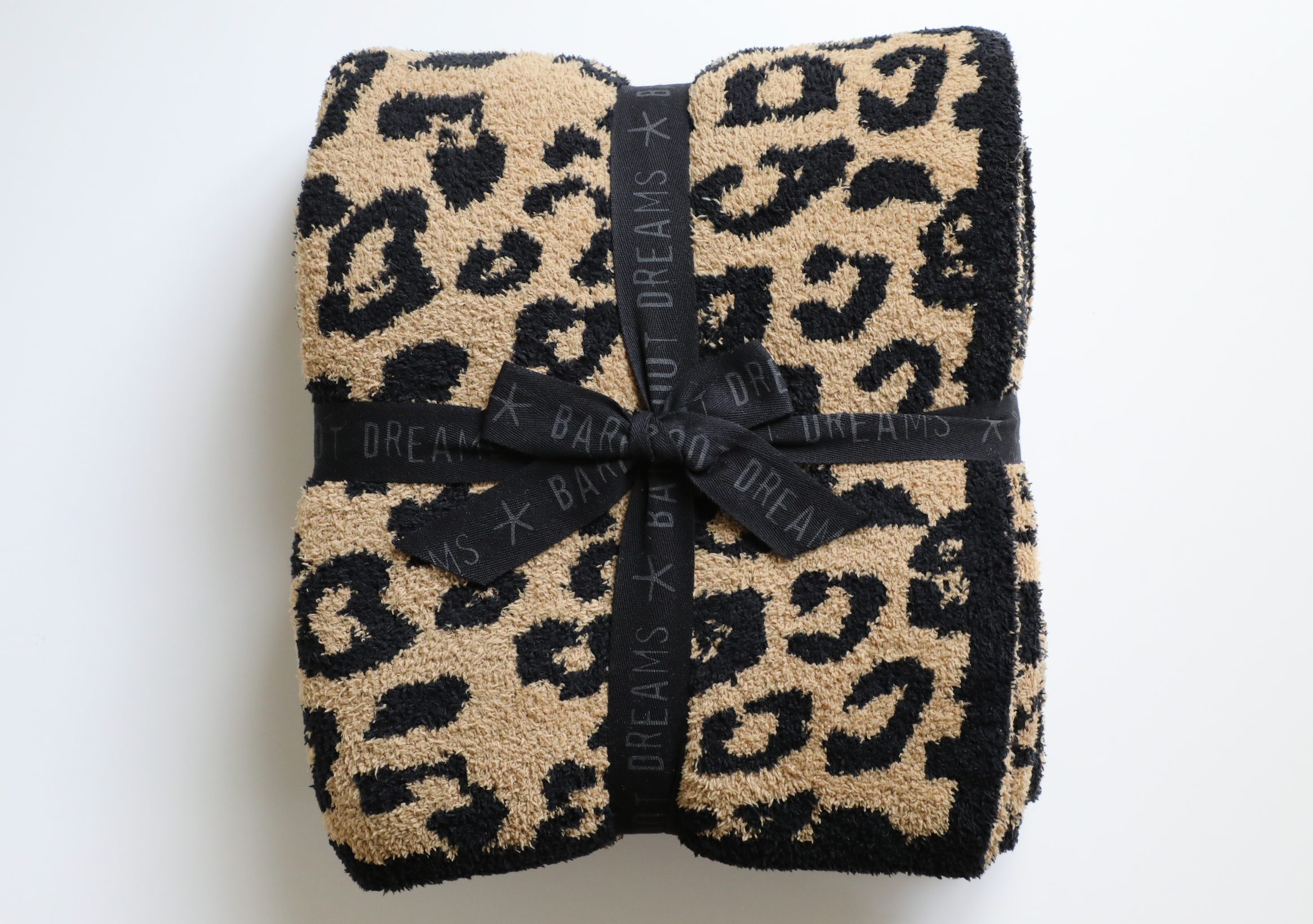 Barefoot Dreams - Cozychic Barefoot in the Wild Adult Throw in Camel/Black Leopard