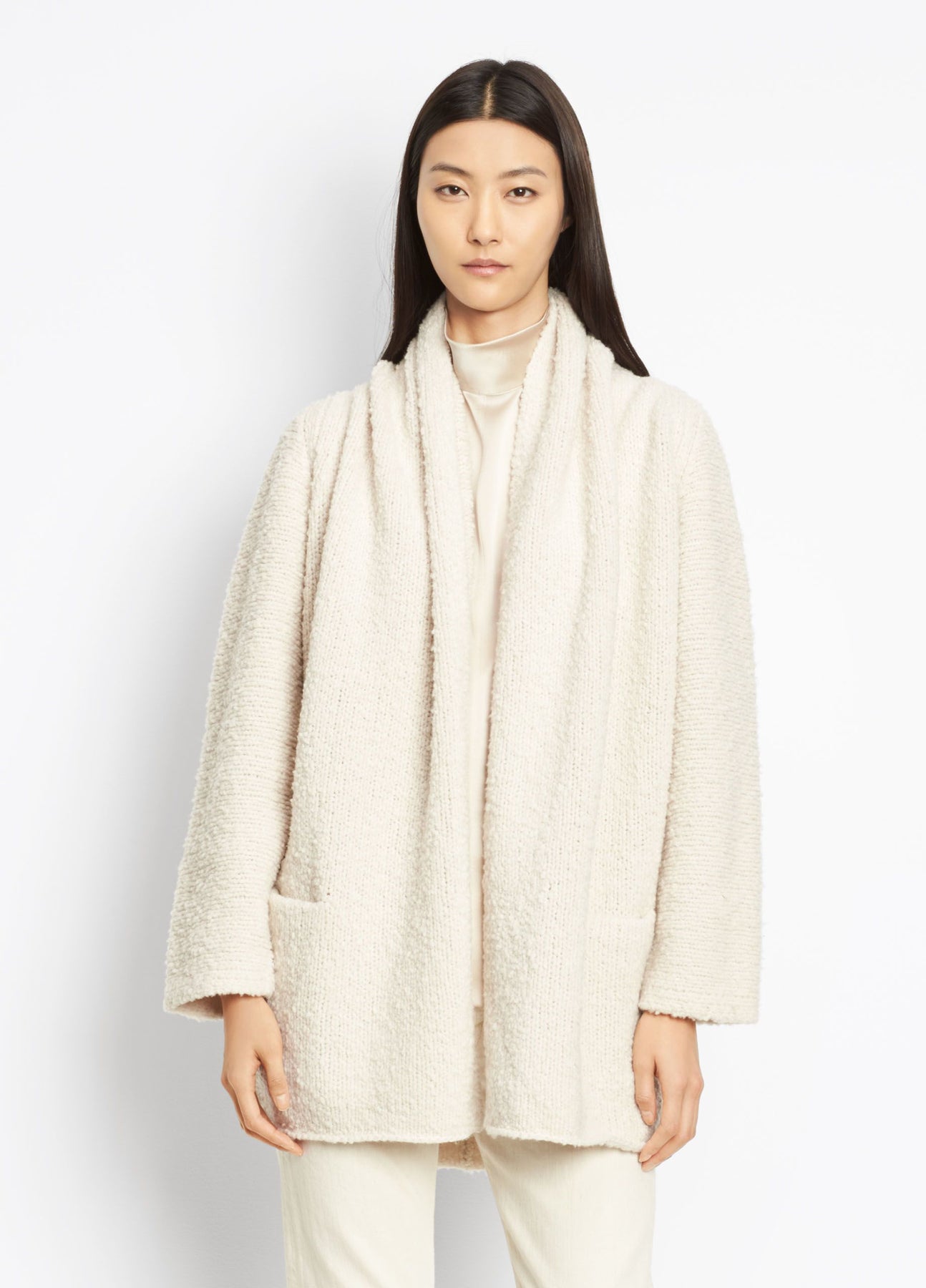 Vince - Drape Front Cardigan | Blond Genius