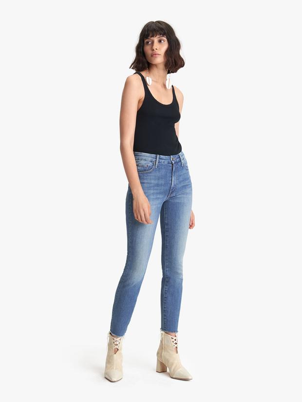 mother jeans high waisted