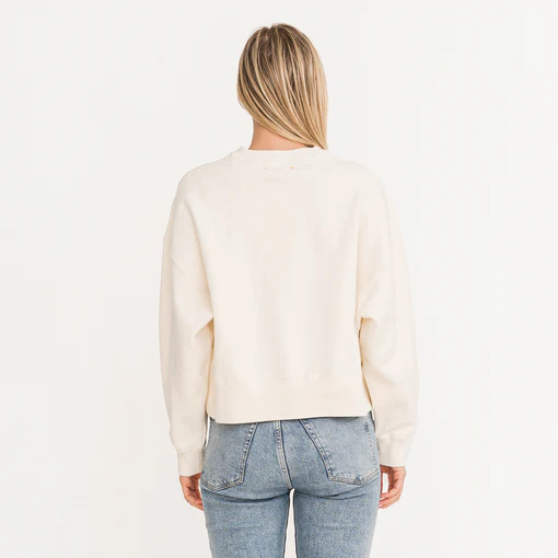 Kerri Rosenthal - Emily Sweatshirt in Ecru#N#| Blond Genius