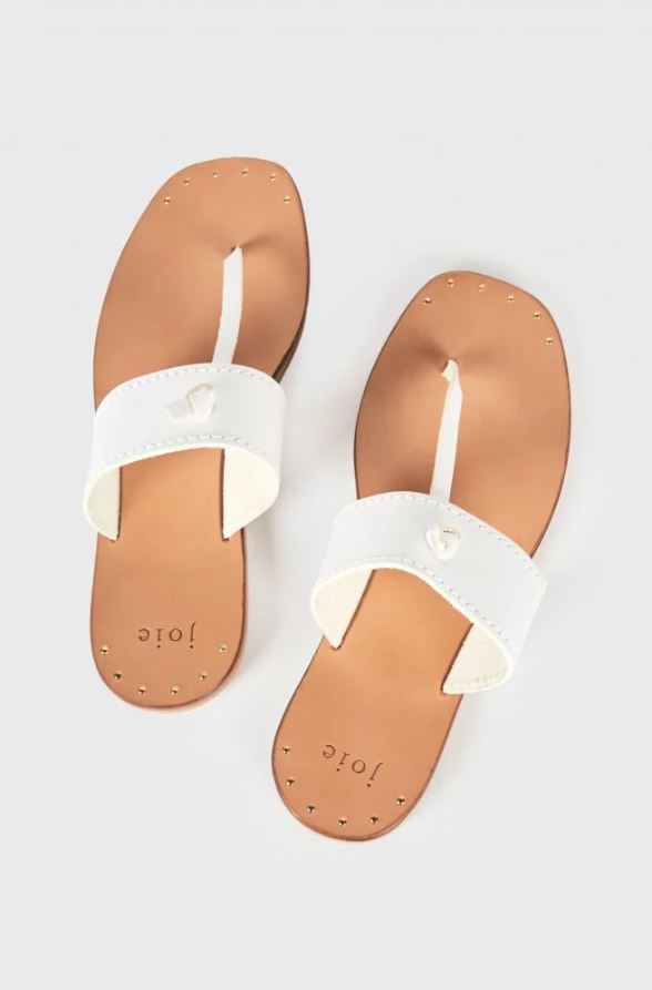 JOIE - Baylin Sandals in White | Blond 