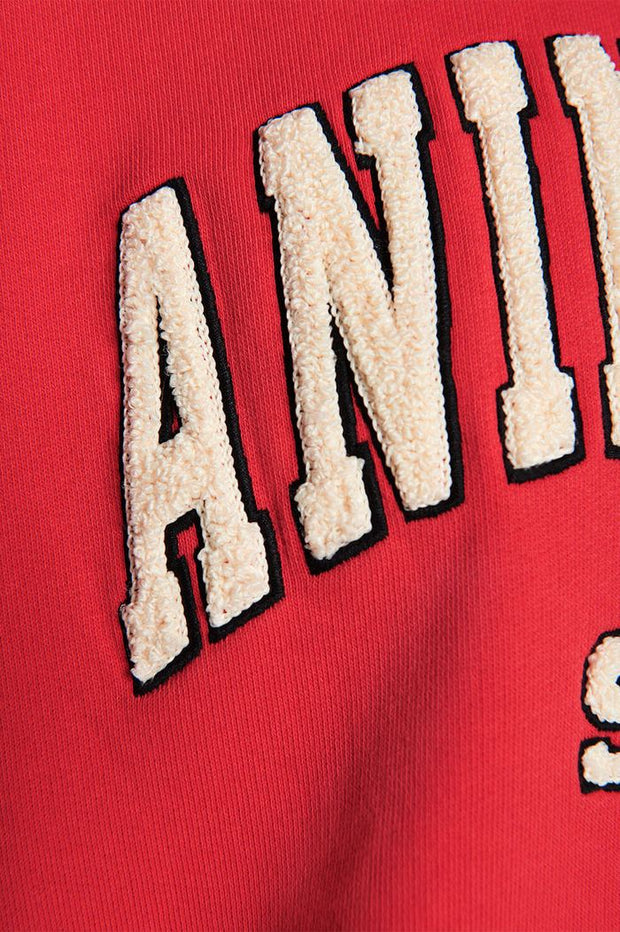 Anine Bing - Tyler Sweatshirt in Red | Blond Genius