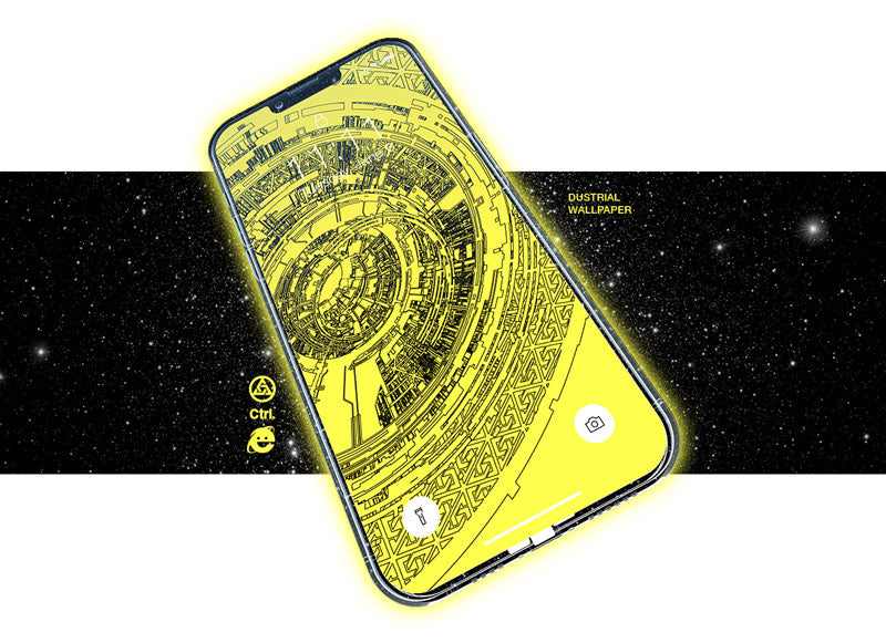 free mobile phone wallpaper scifi future galaxy dustrial