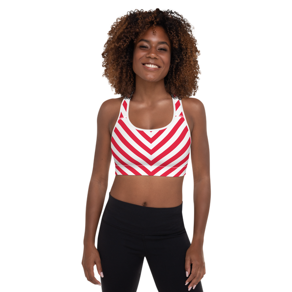 TETRA BREAK MONO PADDED SPORTS BRA – Dustrial