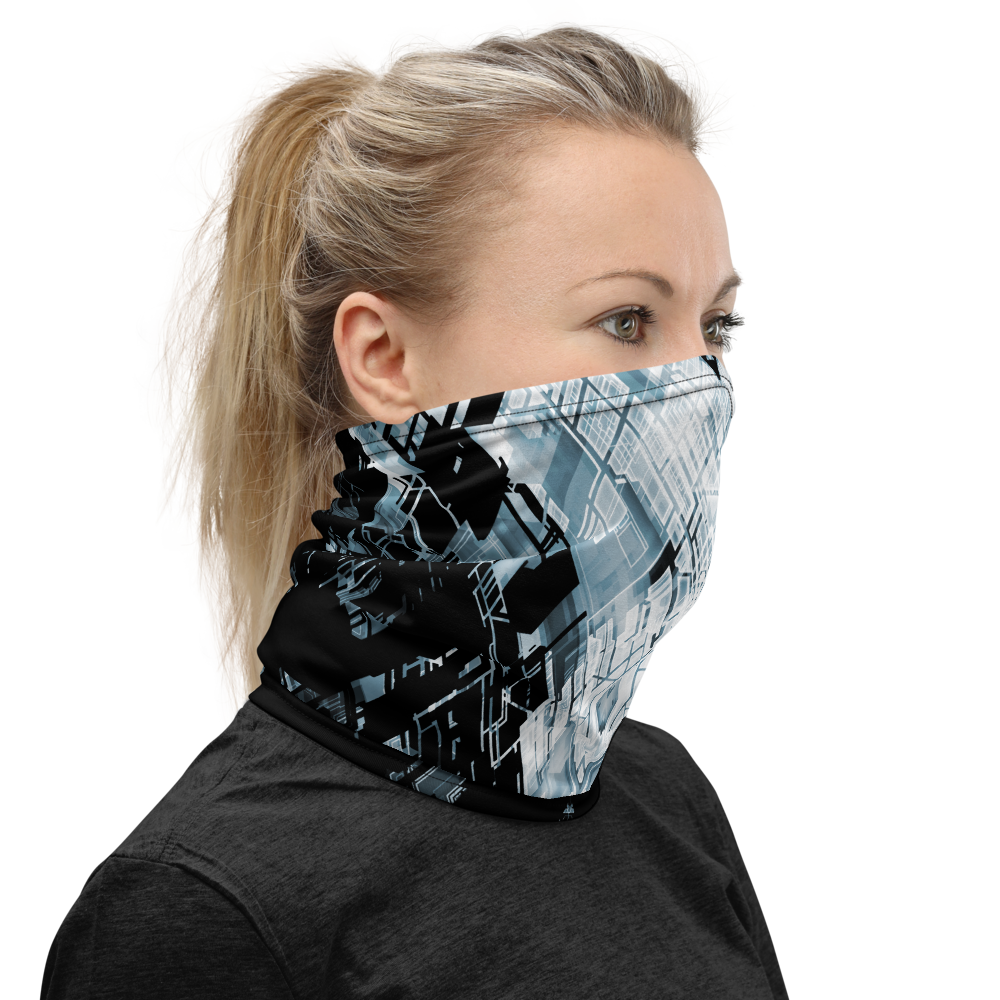 Download Proxima Blue Neck Gaiter Mask Dustrial Yellowimages Mockups