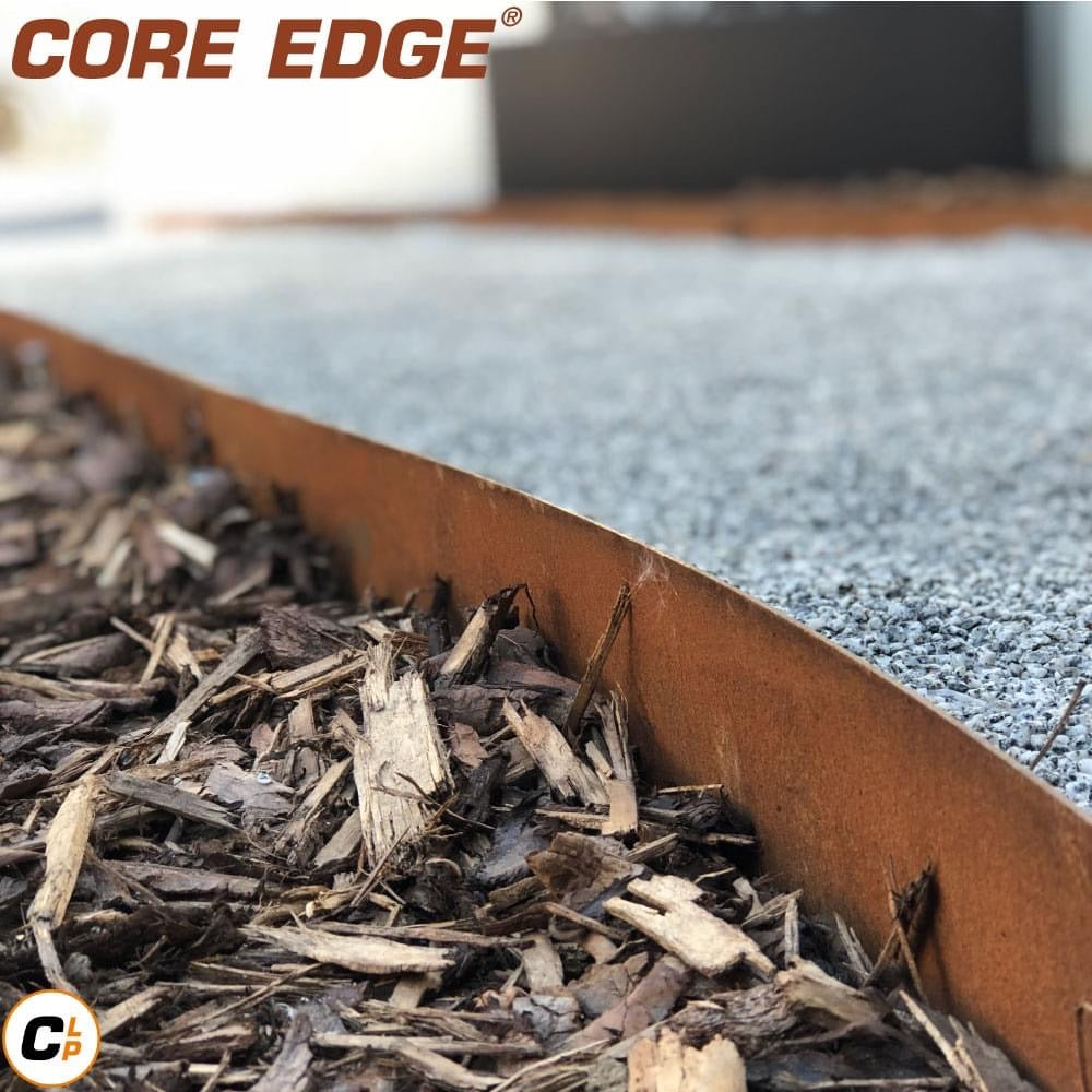 Core Edge Flexible Steel Lawn Edging CorTen -Henderson Garden Supply