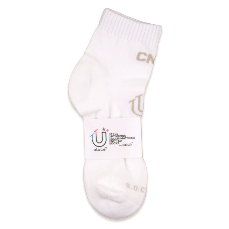 Image of COLR By uLace Mid-Calf Socks - Canvas
