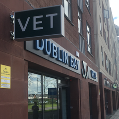 Dublin Bay Vets signage by Barrow Signs 