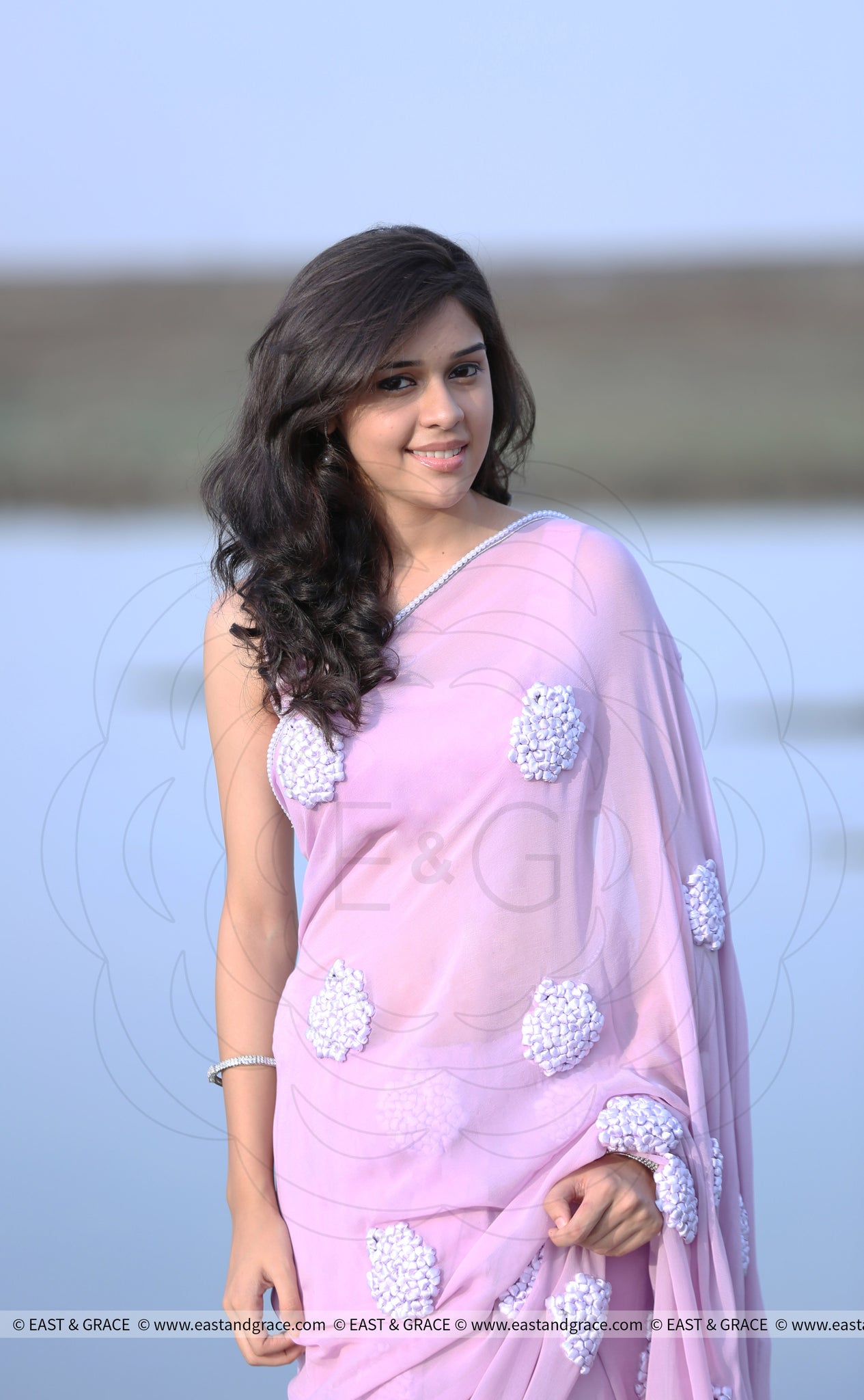 Lilac Saree – EAST & GRACE