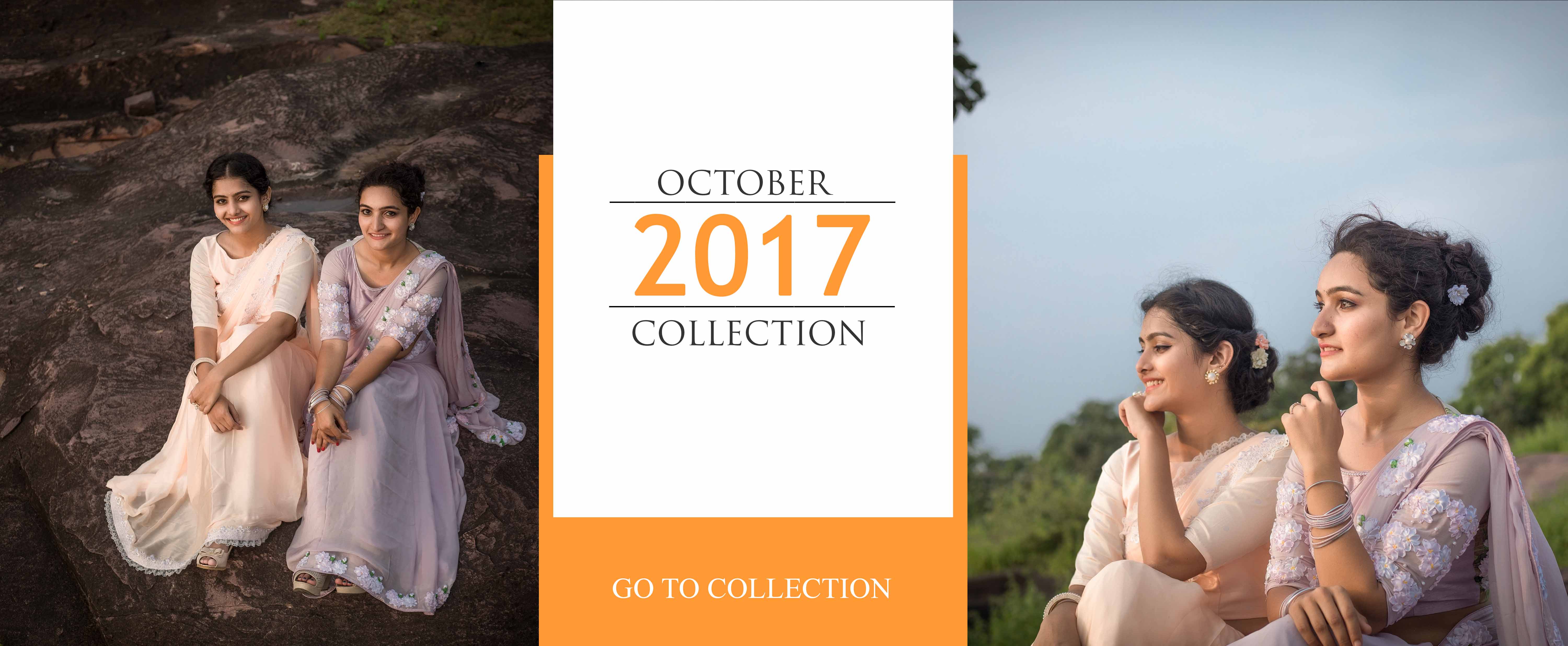 October 2017 Saree Collection - EAST AND GRACE