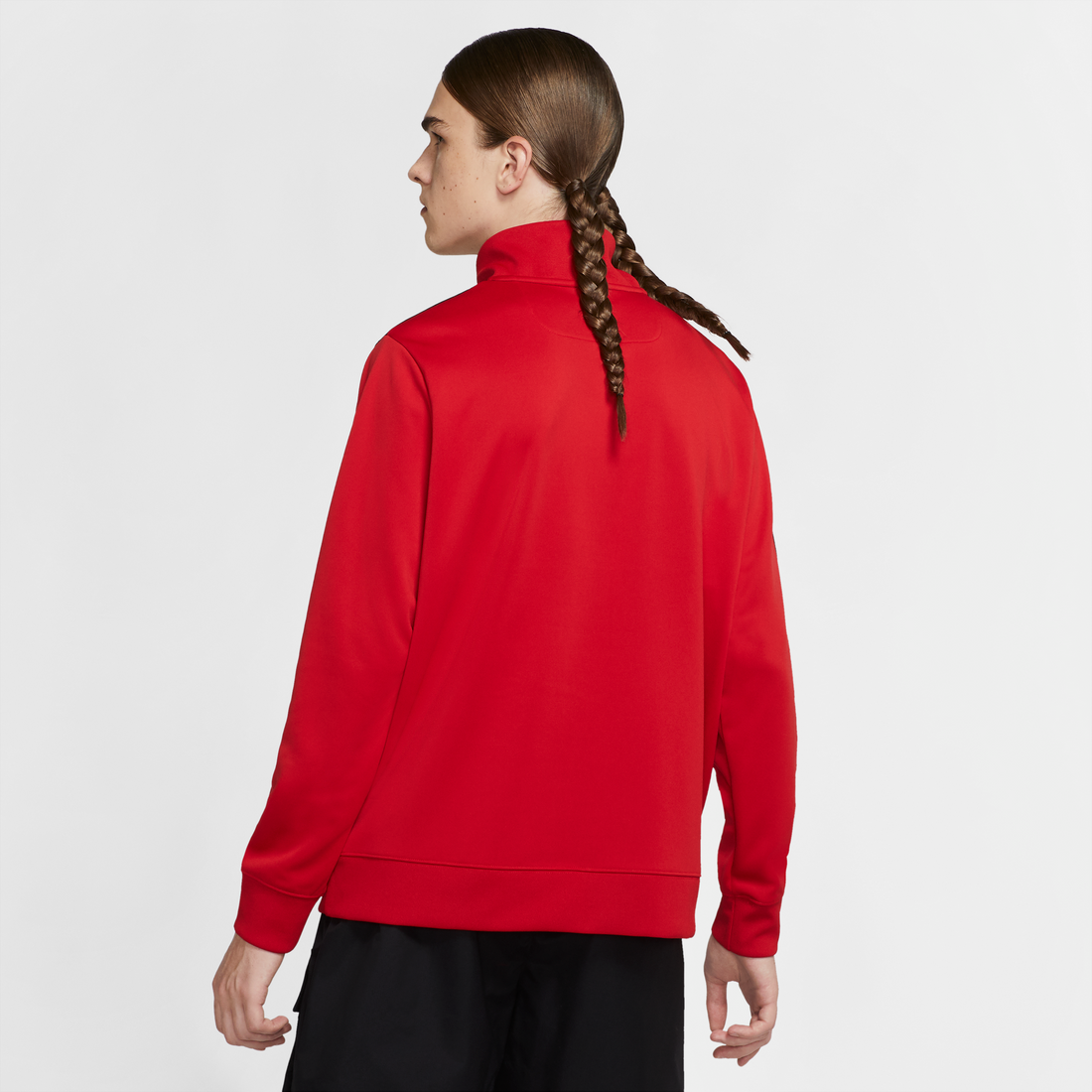 Nike Air Poly Knit Half Zip (red/black/white) - Blue Mountain Store