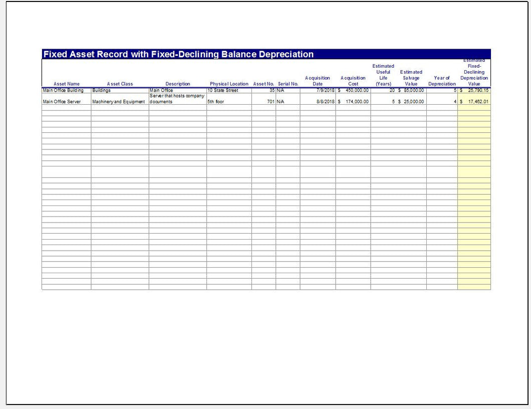 Fixed Asset Schedule Template from cdn.shopify.com