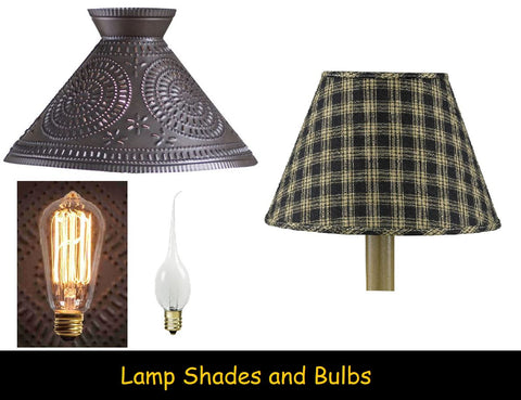 Lamp Shades and Bulbs