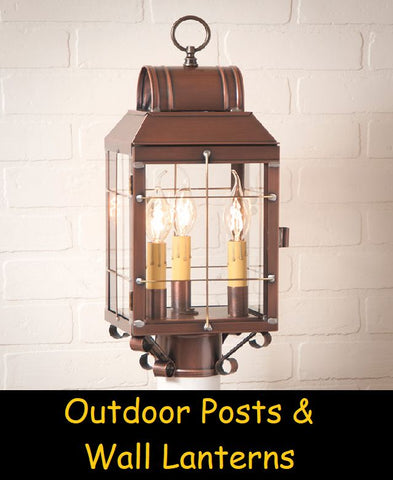 Outdoor Posts and Wall Lanterns