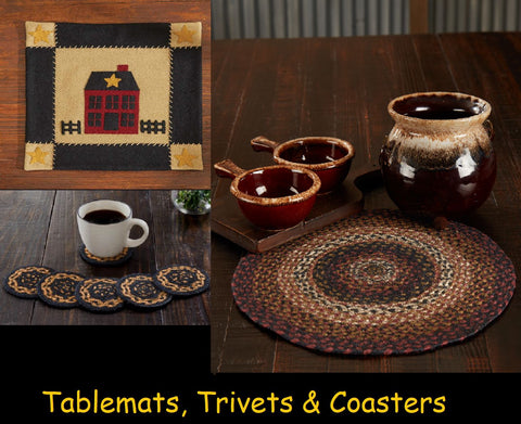 Tablemats, Trivets, Coasters