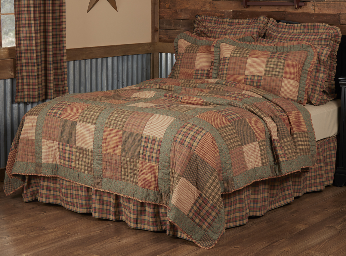 Crosswoods California King Quilt 130wx115l Allysons Place