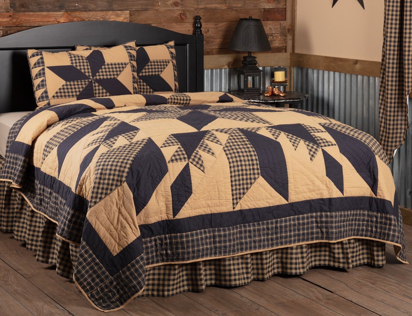 Dakota Star California King Quilt Set; 1 Quilt and 2 Shams ...