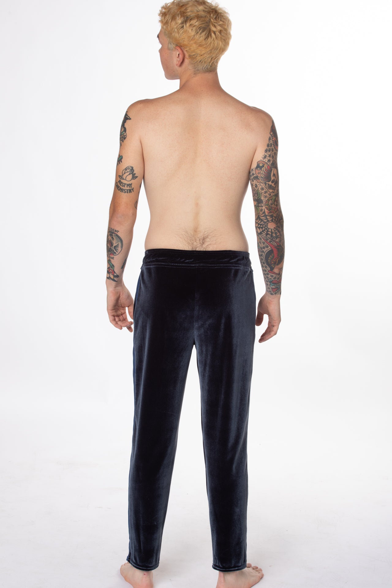 RTS NIGHT HERON VELVET TRACK PANT