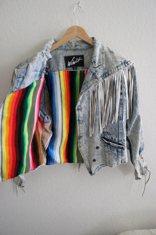 vintage denim jacket