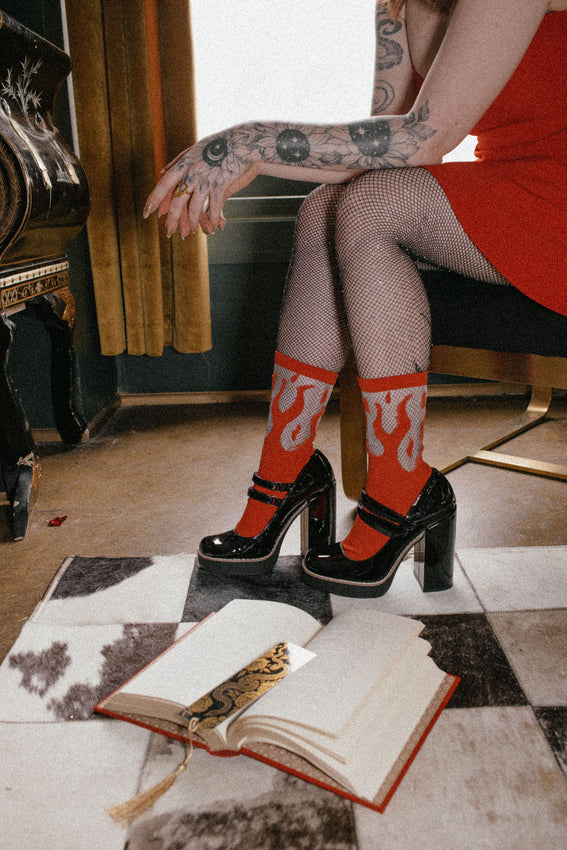 Ectogasm  Fashion Trends: How to Style Sheer Socks