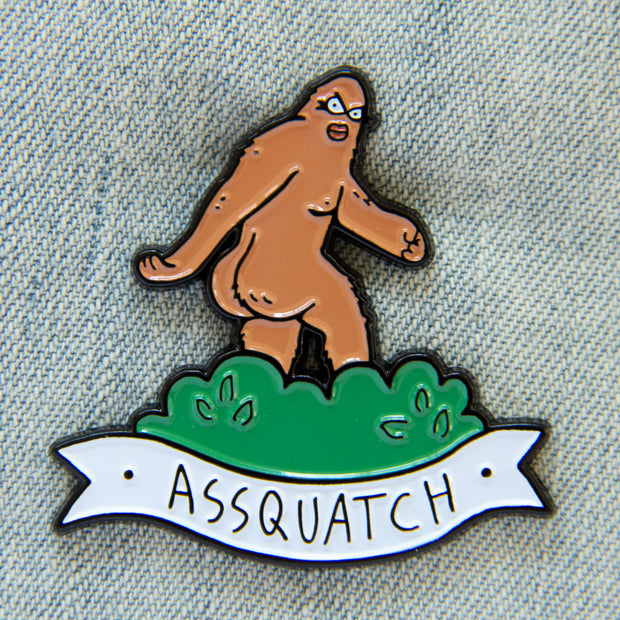 Buy Wholesale Assquatch Big Booty Sasquatch Enamel Pin By Ectogasm