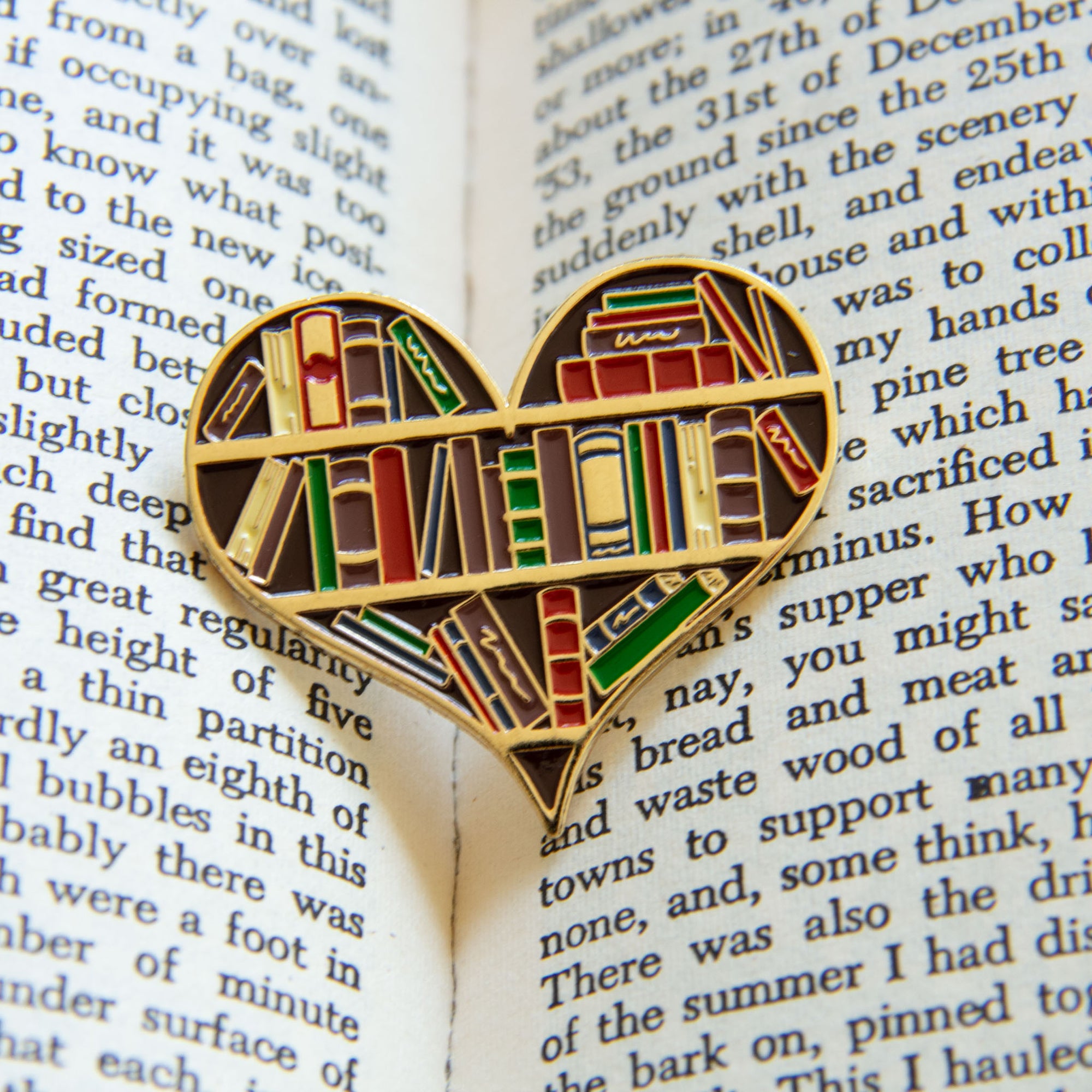 The Book Was Better Enamel Pin