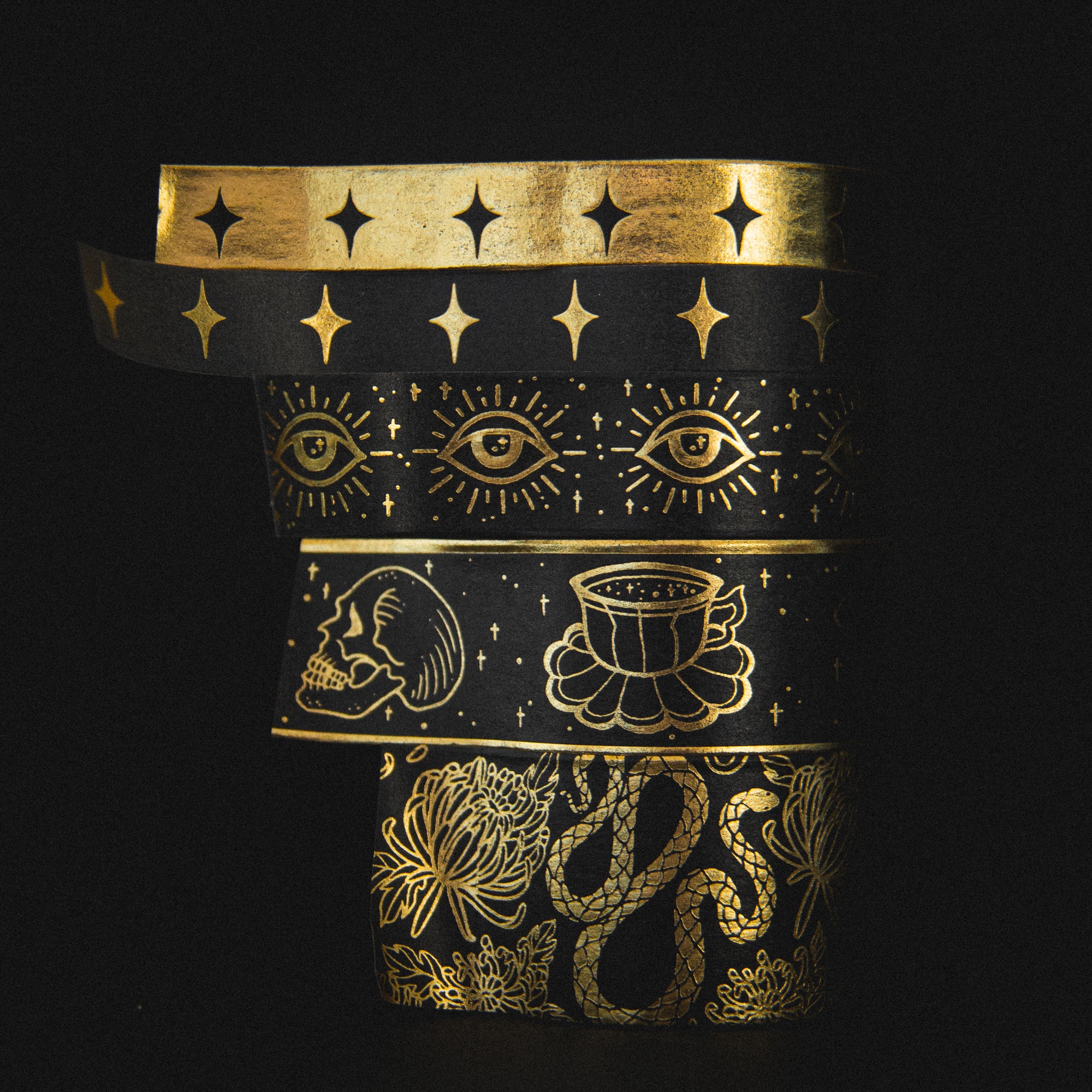 Number/Symbol Gold Washi Tape - oblation papers & press