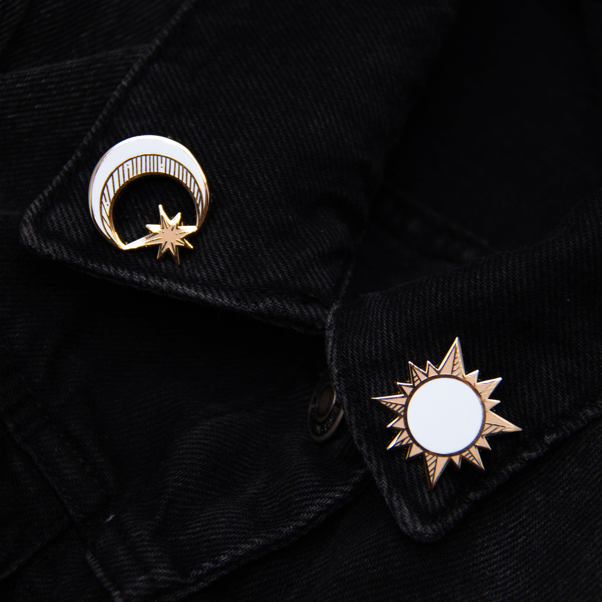 Gold Locking Pin Back – Shop I Am Luna Sol